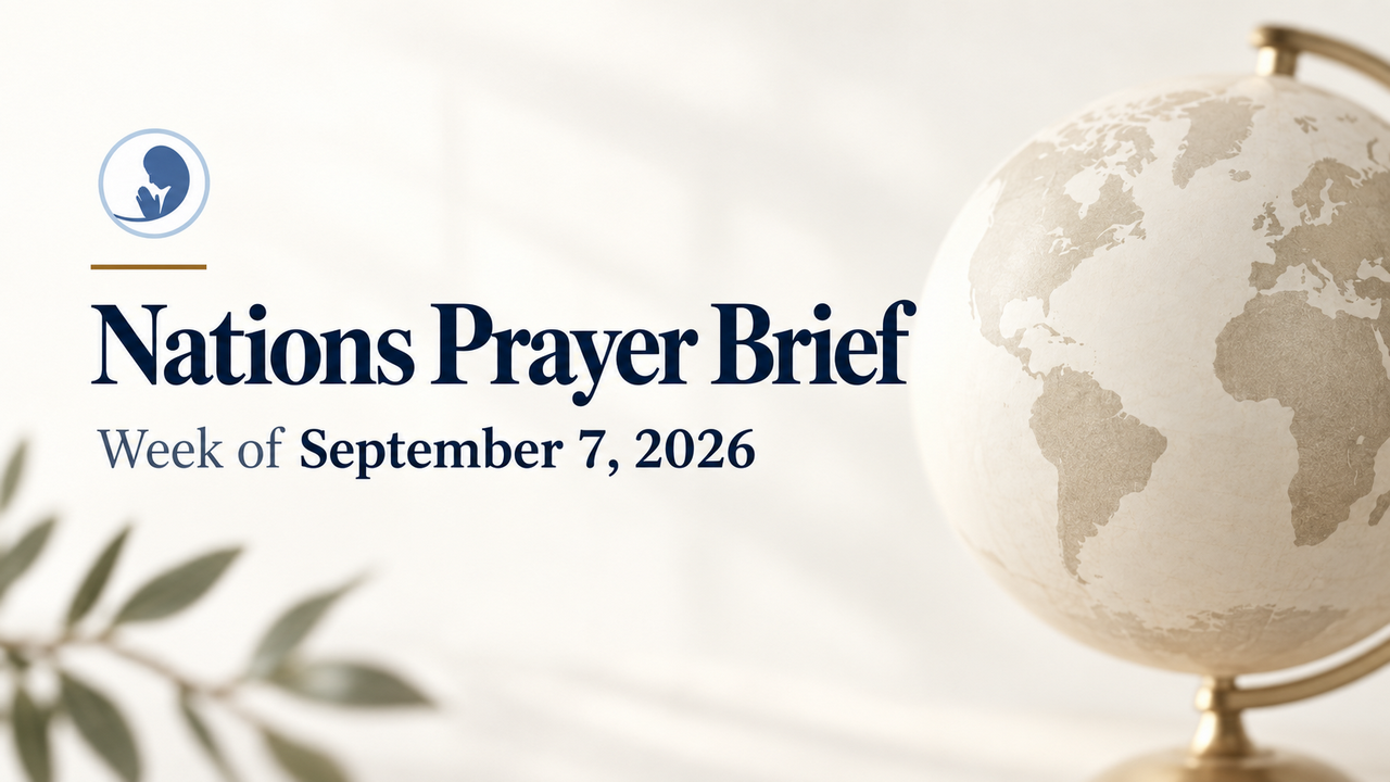 Nations Prayer Brief featured image for September 7, 2026.
